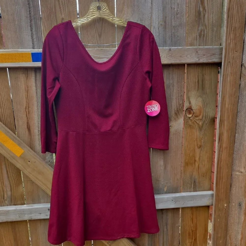 Cut Out Flare Dress
